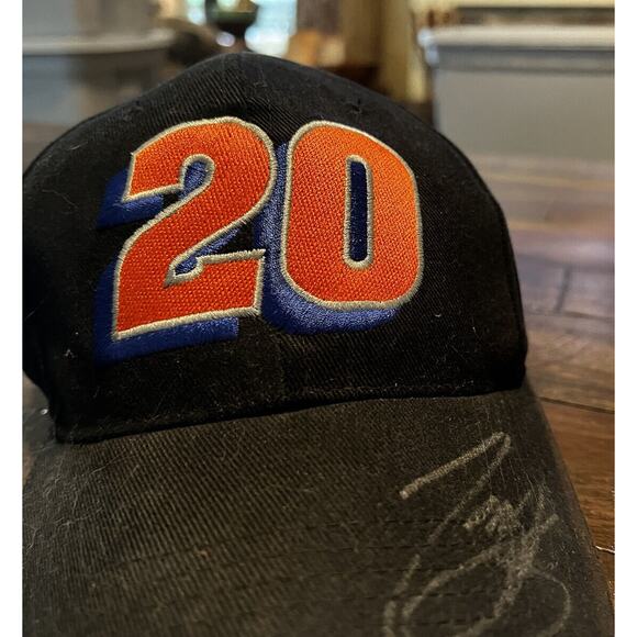 Tony Stewart Autographed Hat Cap JD Byrider Black #20 Racing Nascar - Picture 4 of 6